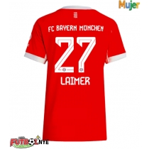 Camiseta Bayern Munich Konrad Laimer #27 Primera Equipación para mujer 2025-26 manga corta